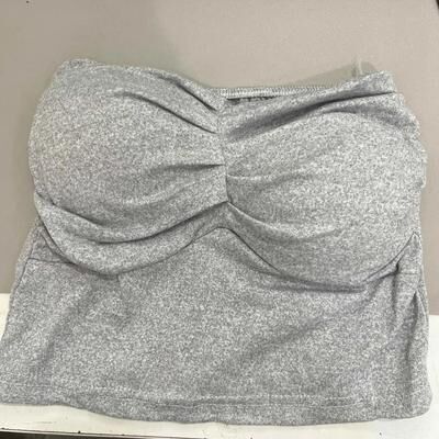 Uplift Treasures Womens Slim Fit Summer Tank Top gray