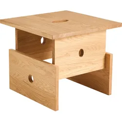 Wood Box Couchtisch helle Eiche