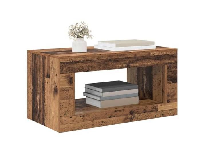 KTHLBRH Alter moderner Couchtisch aus Holz Geräumige Oberfläche, solide Konstruktion, elegantes Design, Wohnzimmer