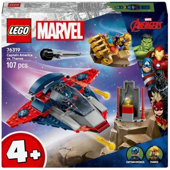 Lego CAPTAÇÃO AMERICA VS THANOS 76319