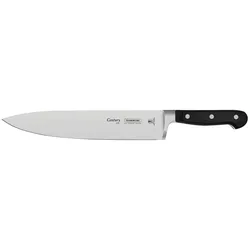 Tramontina CENTURY chefs knife 25 cm stainless steel DIN 14110 black stainless, Küchenmesser, Schwarz, Silber