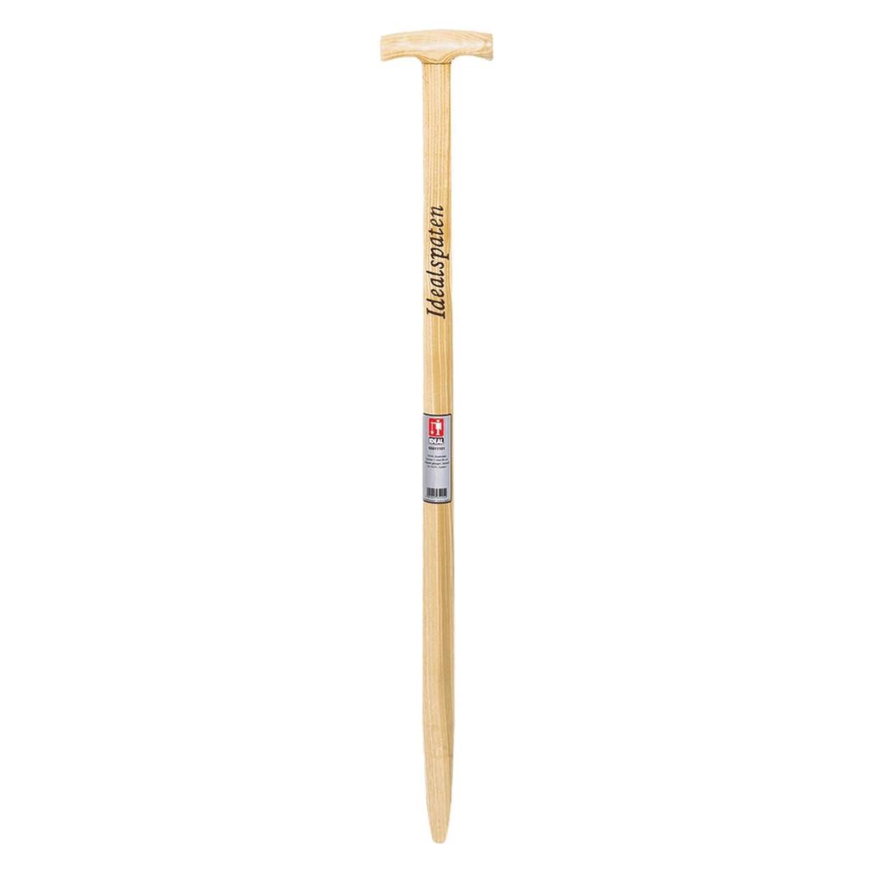 Idealspaten T-Stiel Esche gebogen lackiert mit Brennstempel alle IDEAL-Spaten (65011101)