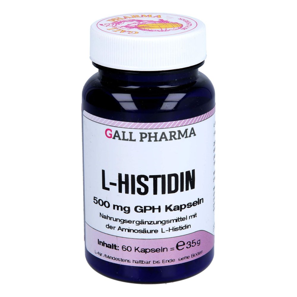 Hecht-Pharma GmbH L-histidin 500 mg Kapseln 01290566