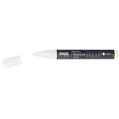 KREUL Textil Marker Opak medium Weiß