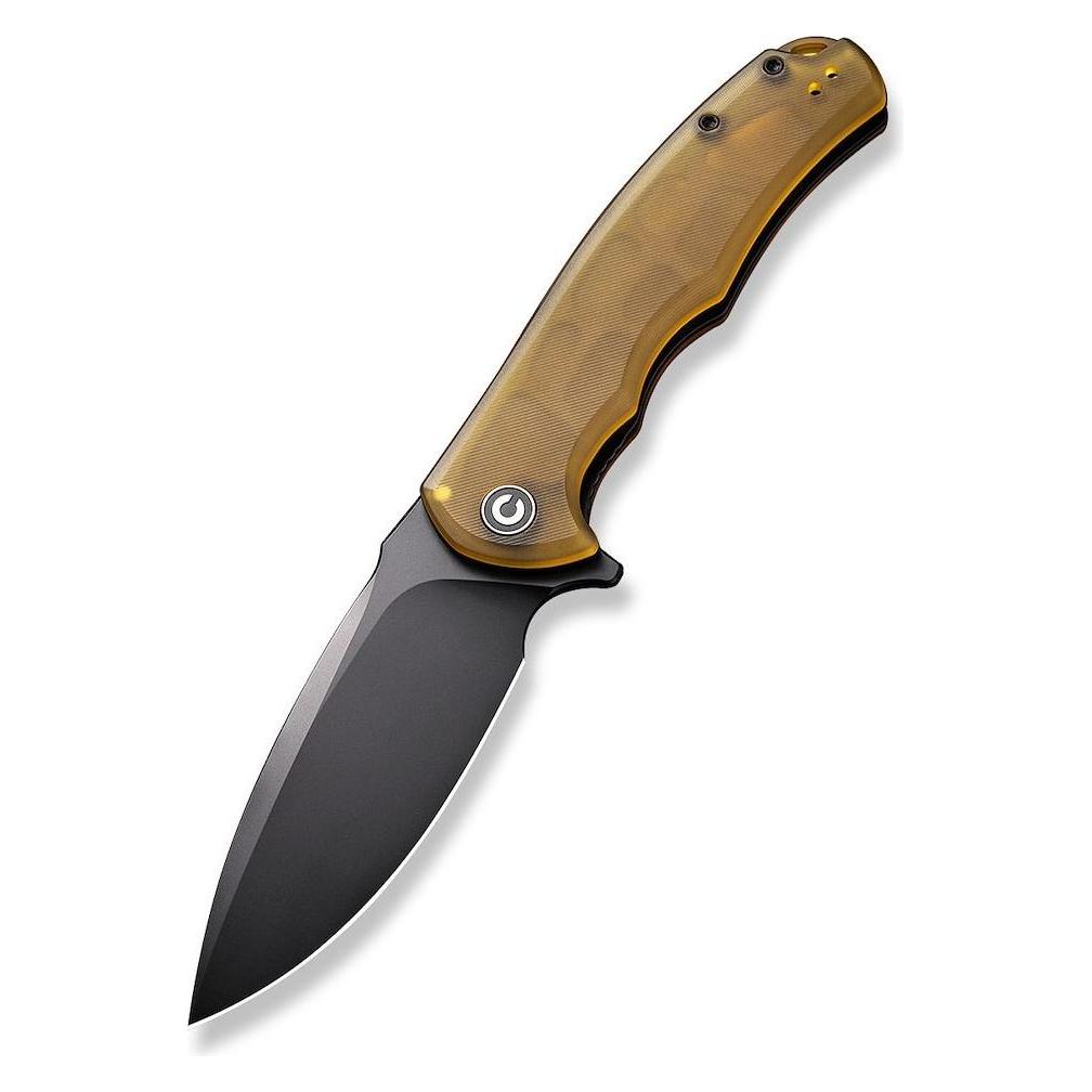Civivi Messer Praxis Ultem Amber & Schwarz (8.00 cm) (C803M)