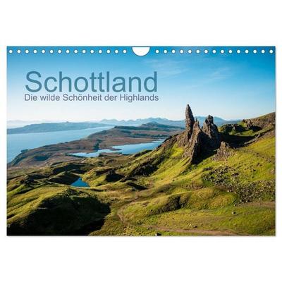 Schottland - Die wilde Schönheit der Highlands (Wandkalender 2026 DIN A4 quer), CALVENDO Monatskalender