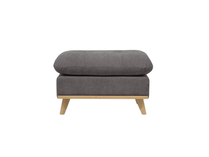 Pouf gris anthracite