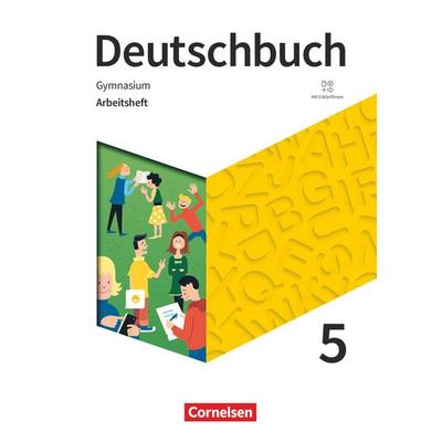 Deutschbuch Gymnasium - 2019 - 5. Klasse - Arbeitsheft mit Lösungen, Taschenbuch von Deborah Mohr,Angela Mielke,Cordula Grunow,Andrea