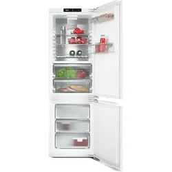 MIELE KFN 7744 C Kühlgefrierkombination (C, 244 l, 1770 mm hoch, Weiß)