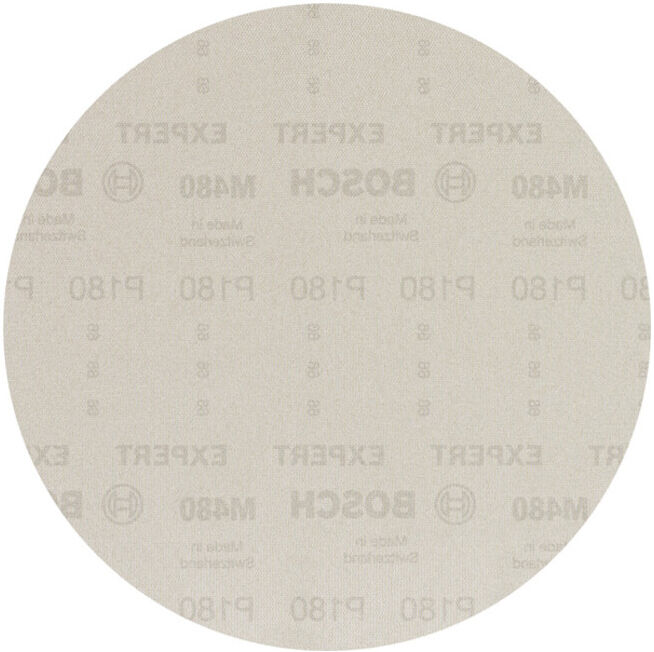 Filet de ponçage BOSCH Expert M480 pour ponceuse de cloisons sèches, 225 mm, G 180 (2608900711)