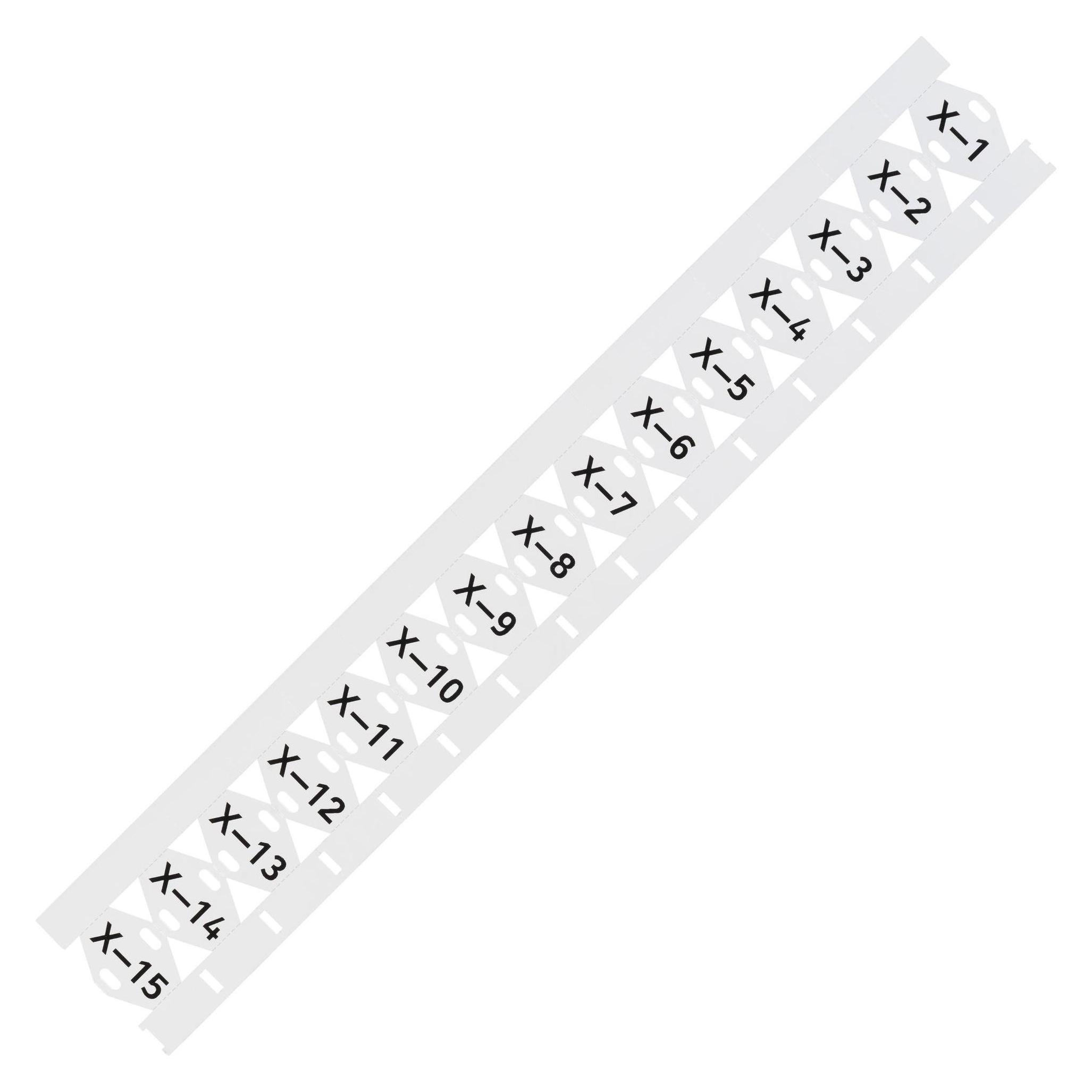 Wago 211-835 Kabelmarkierungssystem Beschriftungsfläche: 25 x 10 mm Weiss Anzah (211-835)