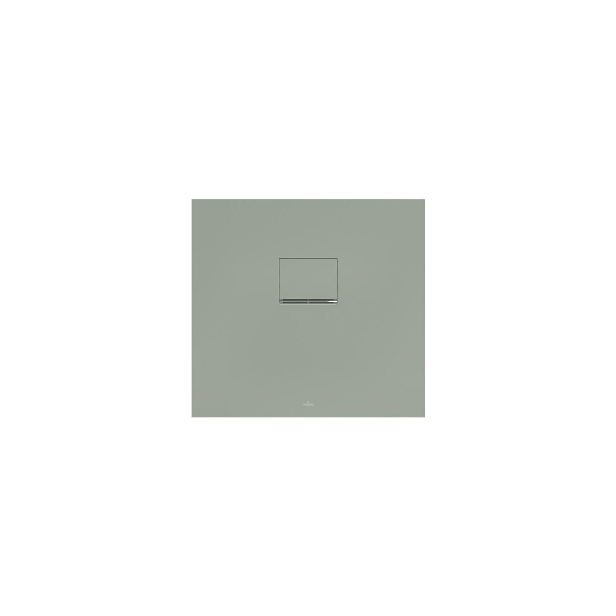 V&B Duschwanne Squaro Infinity 80x75x4cm, morn. gre., f fläche Install. ; Villeroy & Boch (UDQ8075SQI2IVR8)