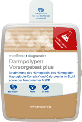Medivere GmbH DARMPOLYPEN Vorsorgetest plus 1 St 10821726