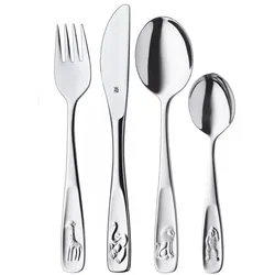WMF Kinderbesteck-Set Tiere silber