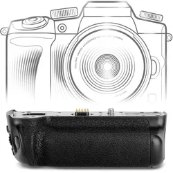 Cellonic KZ Batteriegriff für Panasonic Lumix DC-GH5, DC-GH5 II (Batteriegriff, Handgriff), Batteriegriff, Schwarz