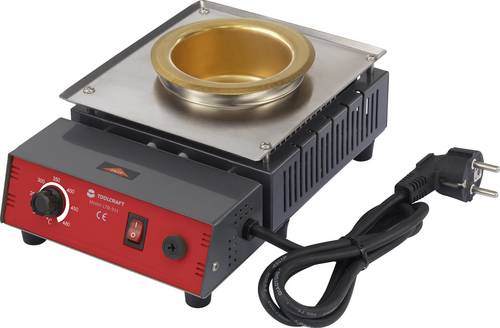 TOOLCRAFT LTB-911A Lötbad 300W 480°C Lot-Menge 1350g