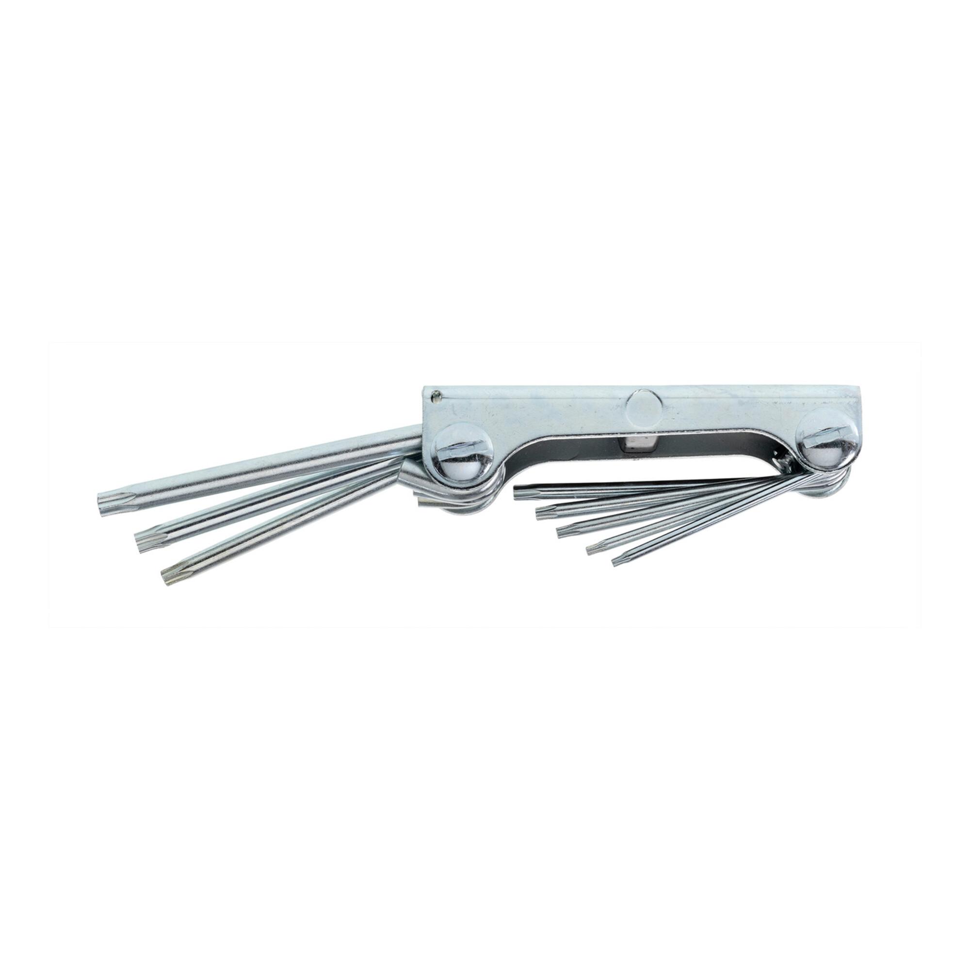 Gedore SCL 43 TX-80 Winkelschraubendreher-Satz im Clip 8-teilig TX T9-T40 (6346460)