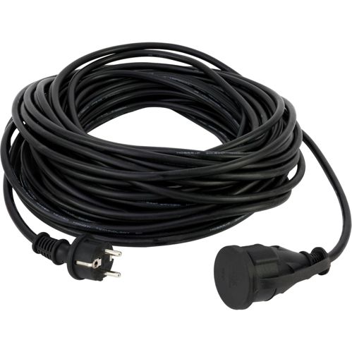 REV Verlängerung IP44 25m schwarz