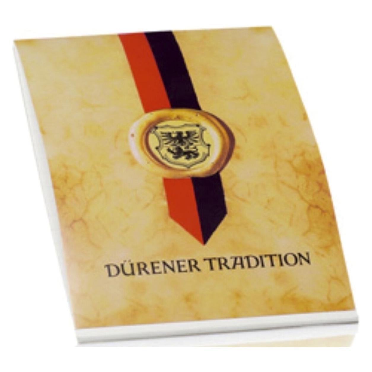 Rössler Briefblock A5 50 Blatt Dürener Tradition mehrfarbig (A5, Blanko, Kein Einband) (20000401)