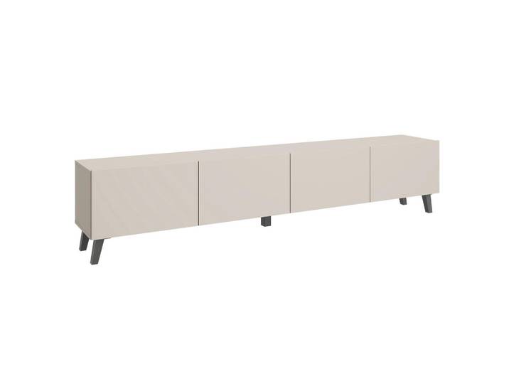 P & B Lowboard, Beige, Kaschmir, Kunststoff, 190x40x32 cm, Fsc, stehend, Wohnzimmer, Wohnwände, Lowboards, Lowboards stehend