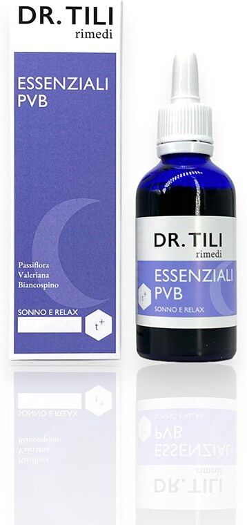 Tilab PVB Passiflora, Valeriana, Biancospino Gocce Dormire Bene 50 ml Dr.Tili