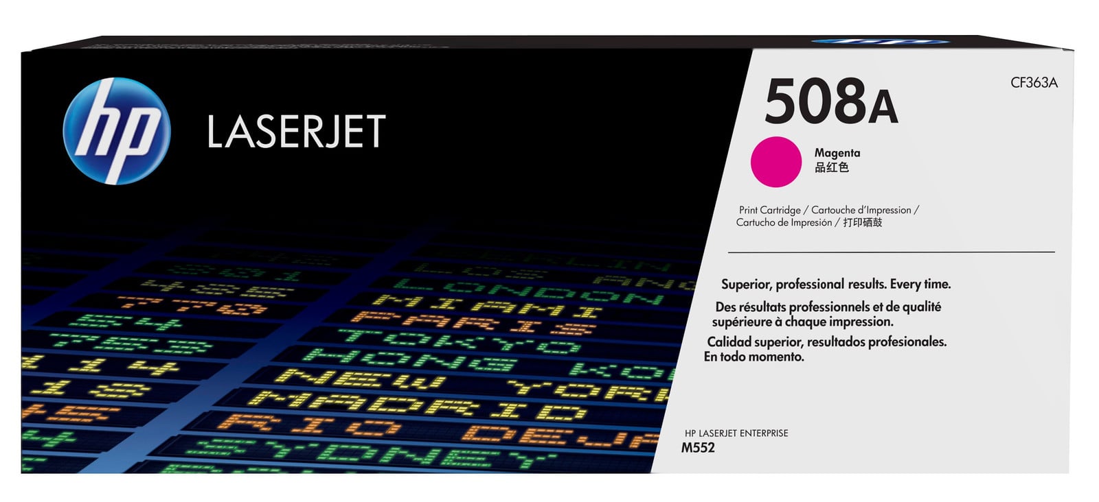 HP Lasertoner CF363A, magenta