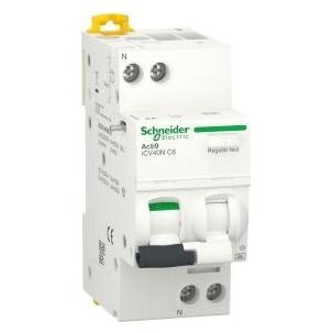 Schneider Electric Acti9 iCV40N-FI/LS-1P+N-10A-B Kurve-6kA- A9DG3610 (A9DG3610)