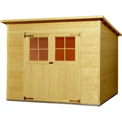 Weka 19 mm Gartenhaus 325 254 x 194 cm - 50 % Rabatt auf Dacheindeckung