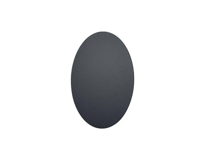 Hell Led-Wandleuchte, Schwarz, Metall, 4 cm, Lampen & Leuchten, Innenbeleuchtung, Wandleuchten