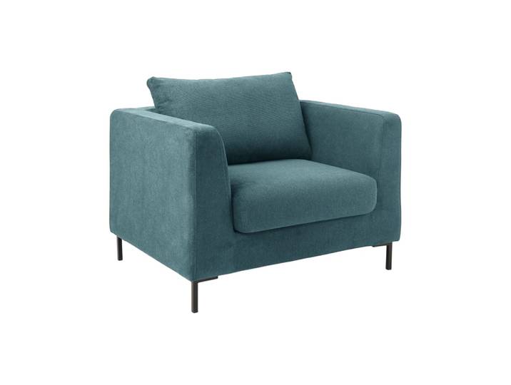 Fauteuil en tissu océan