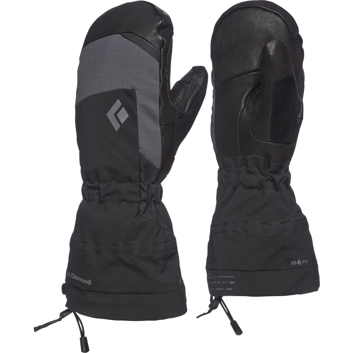 Black Diamond Mercury Mitts black (0002) MED BD8010170002MED1