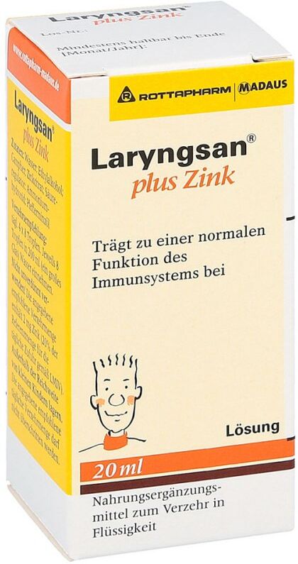 Laryngsan Plus Zink Lösung