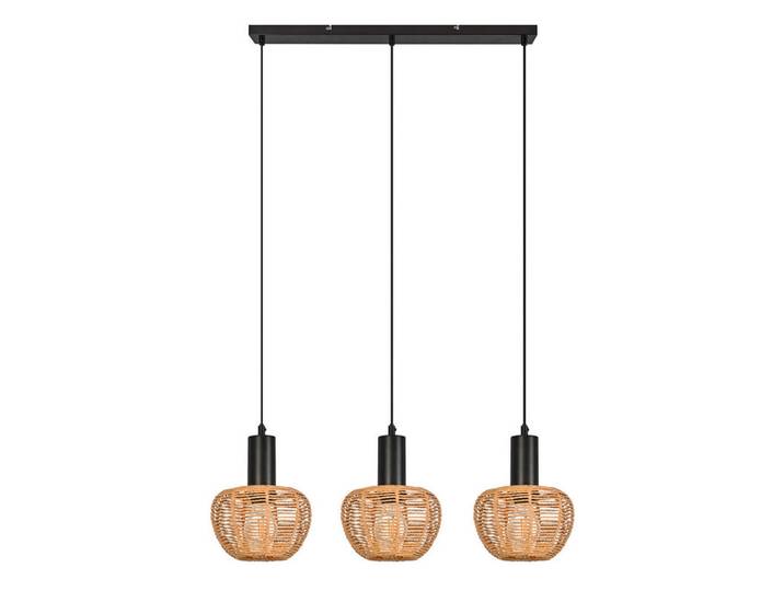 Nettlife Pendelleuchte Barbara Ⅲ 70/56/120 cm, Schwarz, Metall, E27, 56x120x70 cm, Lampen & Leuchten, Innenbeleuchtung, Hängeleuchten, Pendelleuchten