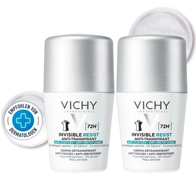 Vichy DEO Roll-on 72h Anti-Flecken Invisible DP 2x50 ml Creme