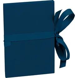 Uni Leporello Fotoalbum senkrecht marineblau