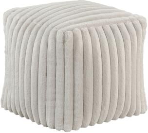 Fremont & Park Ossela Fabric Square Pouf
