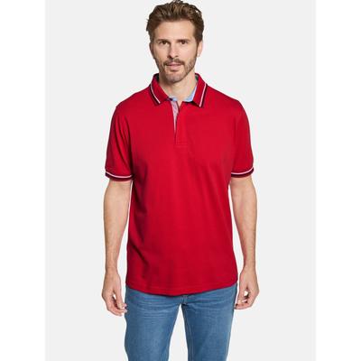 Poloshirt BABISTA "Poloshirt TOSCARIO", Herren, Gr. L, rot, Obermaterial: 97% Baumwolle CO. 3% Elasthan EL., Shirts