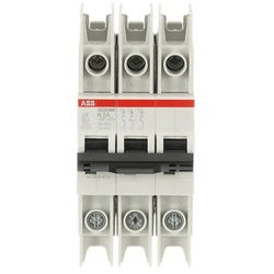 ABB SU203MR-K2 Sicherungsautomat K-Char., 10kA, 2A, 3P, RTT UL 489, Ringkabelanschluss 2CDS273347R0277