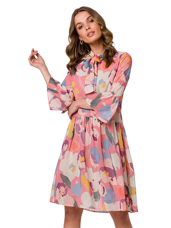 Stylove Kleid in Rosa - M