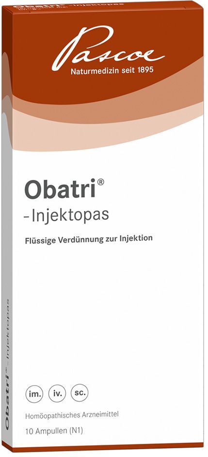Pascoe OBATRI-Injektopas Ampullen 10 St