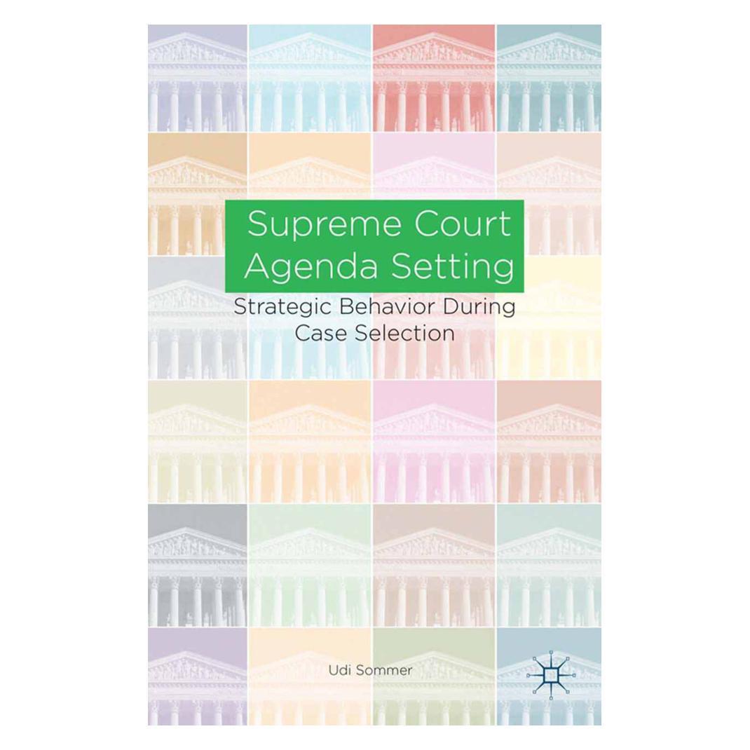 Springer Supreme Court Agenda Setting (Englisch, Softcover, U. Sommer) (55835585)