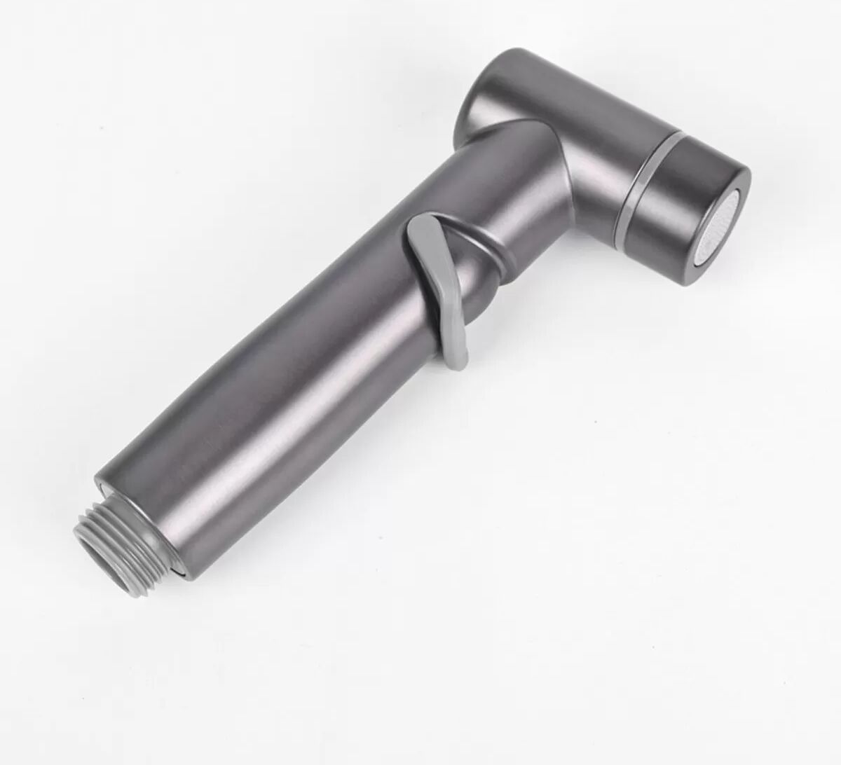 INF Douchette bidet à main ABS gris foncé - Pulvérisateur WC sous pression, compacte 12cm x 5cm x 3cm