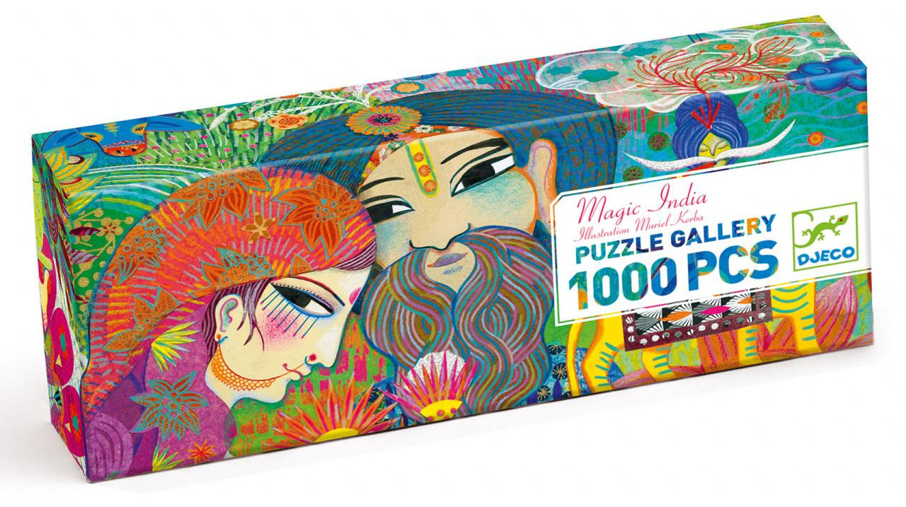 Djeco Puzzlegalerij Magic India