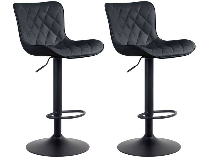 CLP Barhocker Emma (Set, 2er), mit Fußstütze, höhenverstellbar