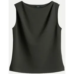 Drapiertes Sweattop Ukaida soft Grün 38