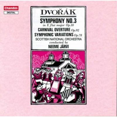 Järvi, N: Sinfonie 3/Variationen - Järvi,Scottish National Orchestra, CD