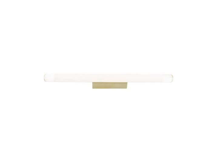 Applique led horizontale salle de bain doré mat
