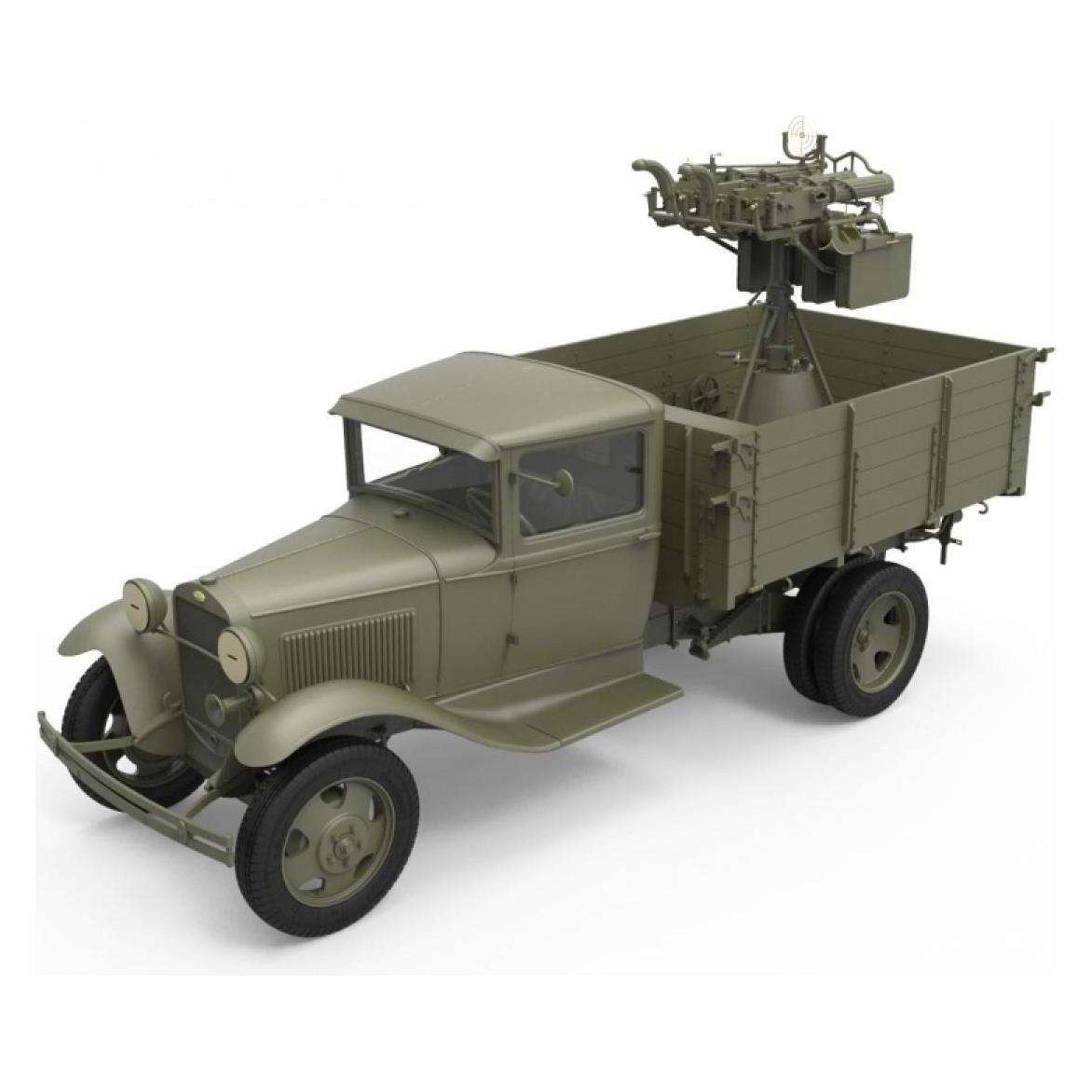 Mini art Soviet 1,5t Truck w/M-4 Maxim AA Machine Gun (35186)