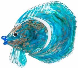 Dale Tiffany 9.5 IN Tall Railay Handcrafted Art Glass Fish Figurine