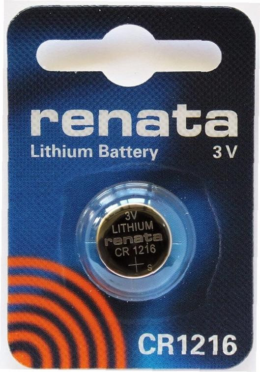 Renata CR1216 Lithium Knopcelbatterij 3V